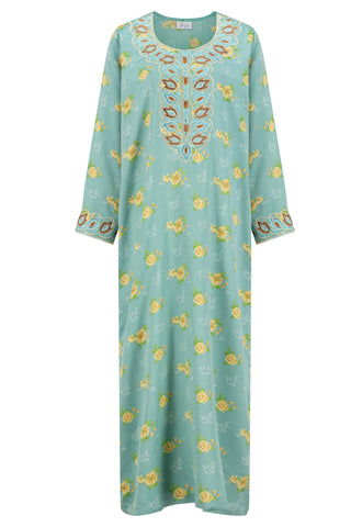 Jalabiya - Modestly Aqua