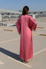 She's in Love: Dusty Pink Kimono Abaya