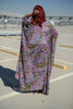 Violet Van Gogh Kimono Canvas