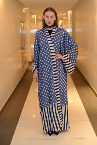 Spot Me within the Lines Kimono Wrap