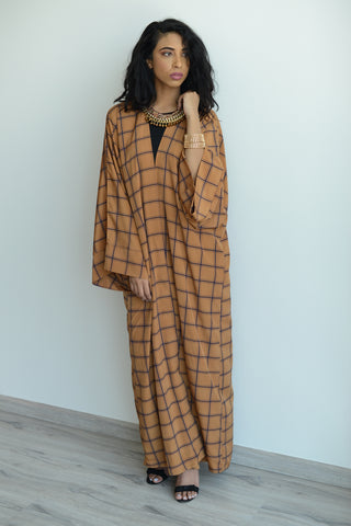 Tanning in Boxes Kimono Wrap