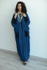 Teal City Bloxx Batwing Kimono