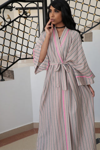 I Lined to you Kimono Wrap