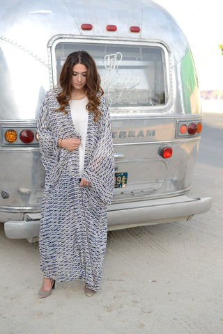 Navy Sway Kimono Wrap