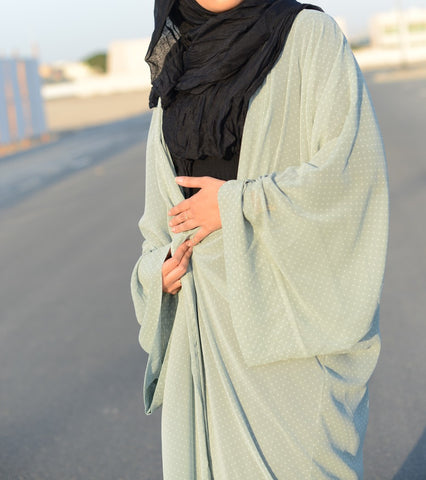 White Choc Mint Kimono Wrap