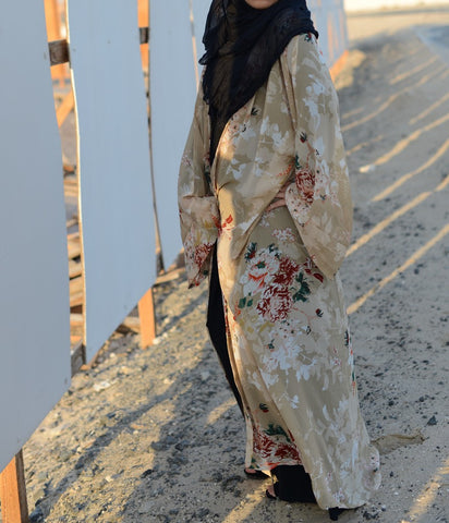 Woodland Hut Kimono Wrap