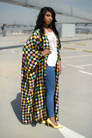 Van Who? (Black) Kimono Canvas