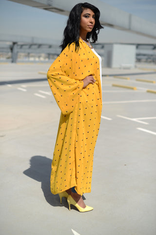 Sunshine Cocoa Kimono Wrap