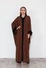 Cocoa with Marshmallows Kimono Abaya
