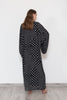 Monochrome Polka Kimono