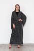 Monochrome Polka Kimono