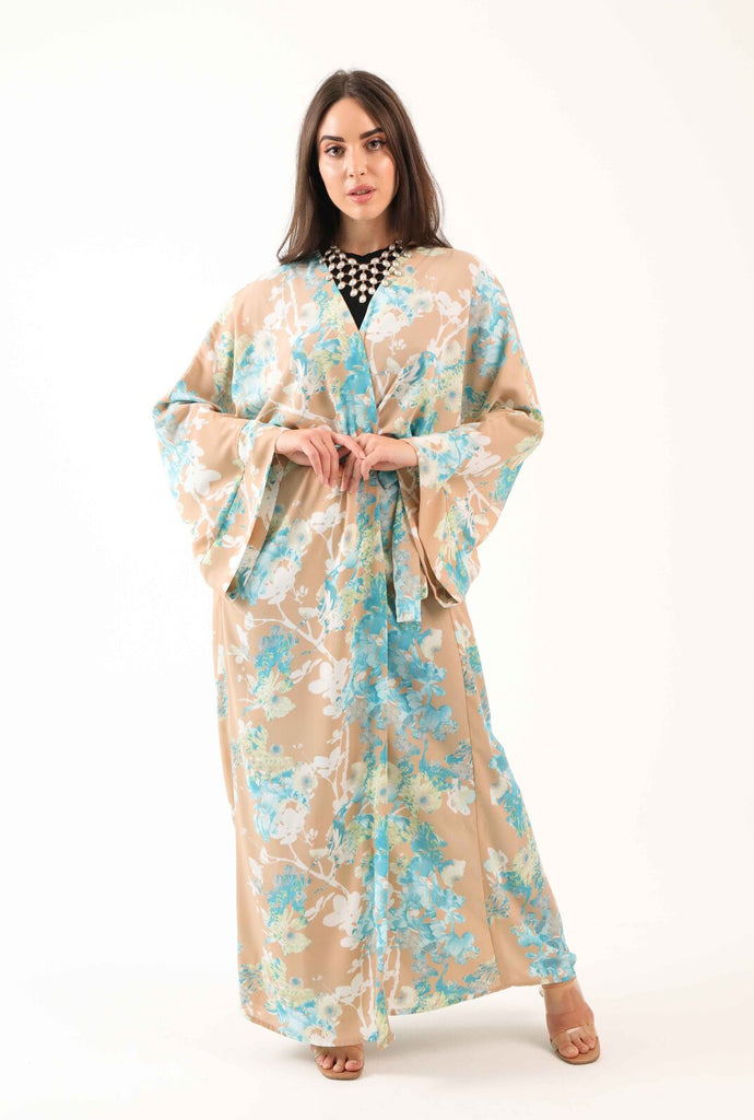 Send her Flowers Kimono Abaya