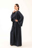 Navy Chessboard Kimono