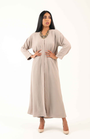Natural Beauty Strike Kimono Abaya