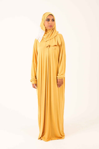 Prayer Onesie - Mustard