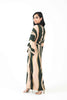 Hint of Slytherin Kimono Abaya